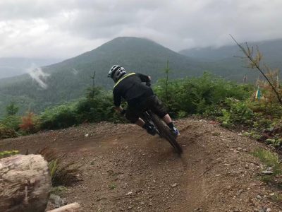 Bicycling the North Mountain Trail System, photo EMTB