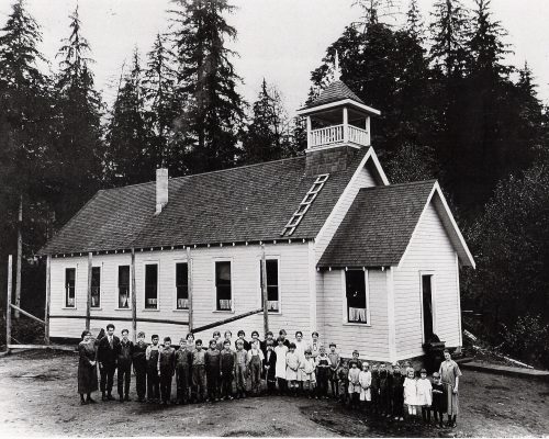 Bennettville School, photo from Darrington Historical Society