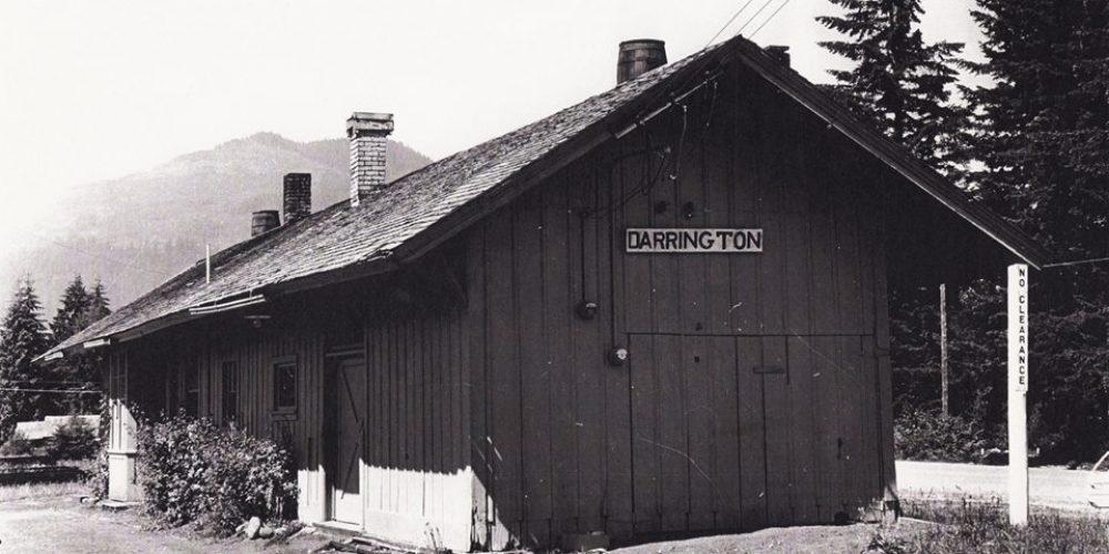 The depot opened back in 1901, just in time for the first train to arrive.