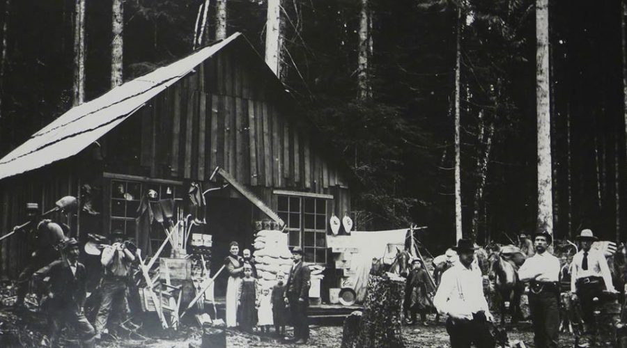 The first Whitehorse Mercantile circa 1890s
Photo from Bruce Seton
