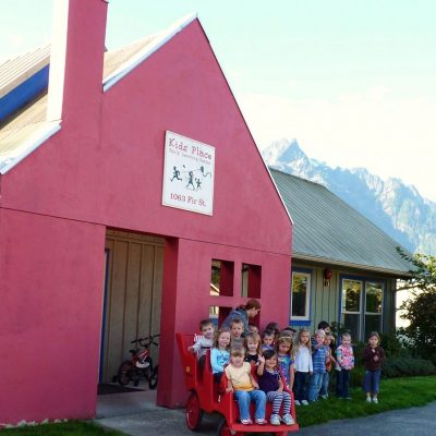 Kids Place Early Learning Center taking the kids to the park