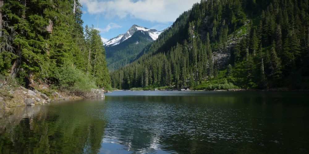 Beautiful Slide Lake, photo by Martha Rasmussen