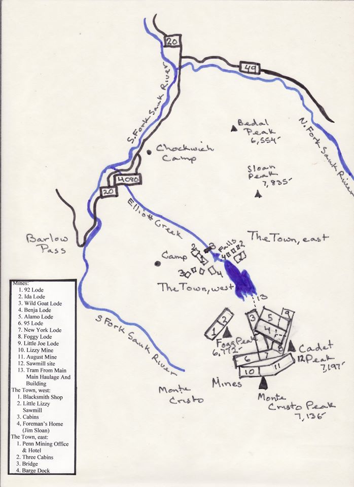 The mines and town of Goat Lake,  a work of author Bob Heirman & Martha Rasmussen