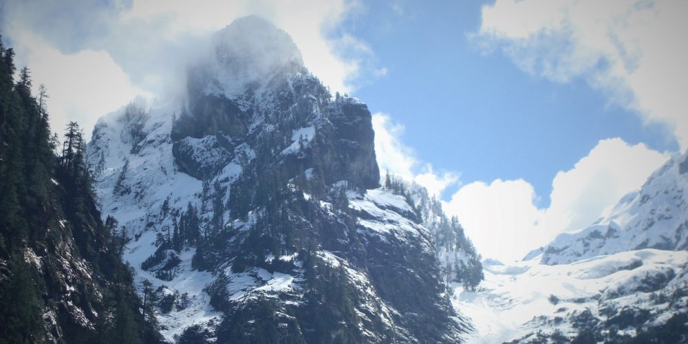 The peaks above Snow Gulch, photo by Nels Rasmussen