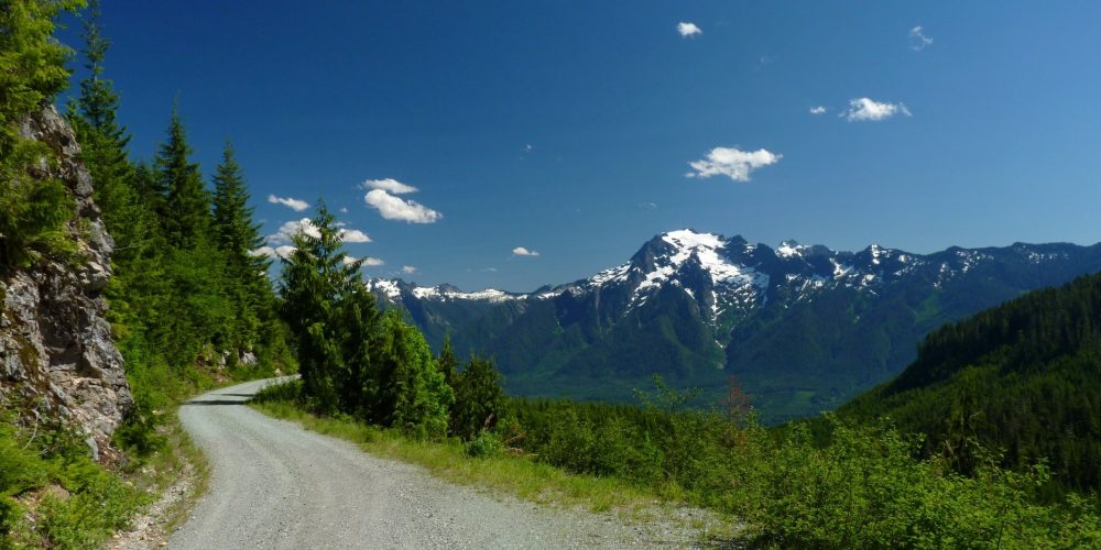 Whitehorse Mountain and Segelsen Road, photo by Martha Rasmussen