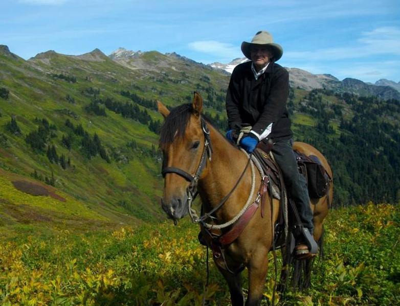 Riding in the backcountry, photo Bar3 Quarter Horse Ranch & Outfitters