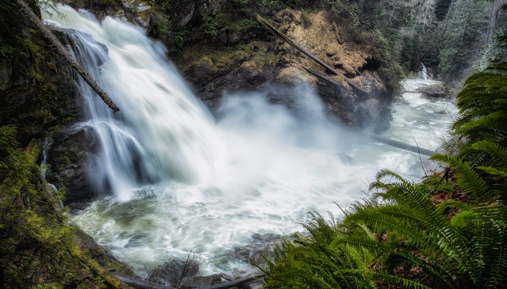 North Fork Sauk Falls, photo by Charlie Duncan Photography