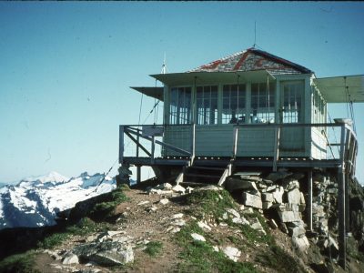 Green Mountain Fire Lookout, photo by Gary Paull