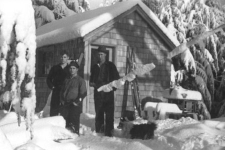 Rinker sleeping  quarters 1943, photo USFS