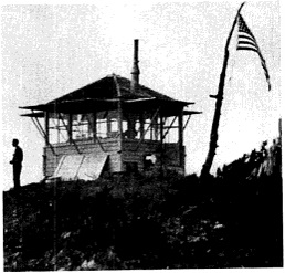 Huckleberry Mountain Fire Lookout, photo USFS