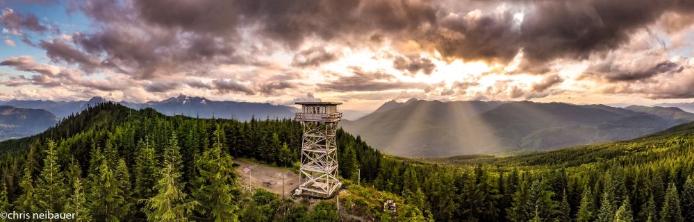 North Mountain Lookout, photo by Chris Neibauer